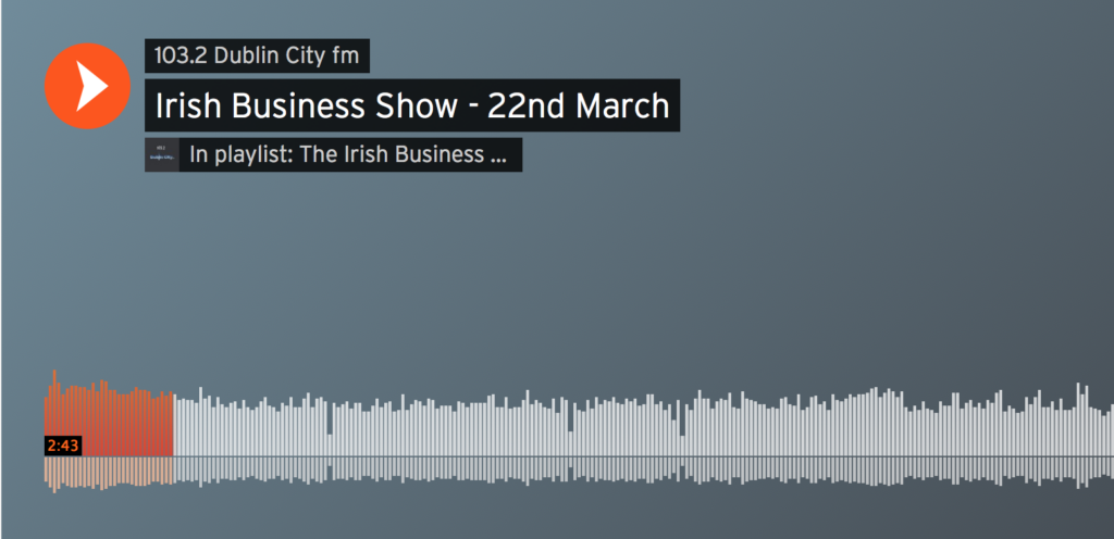 Terry Fox CupPrint CEO Dublin City FM Interview