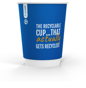 image of frugalpac recyclable friendly paper coffee cup